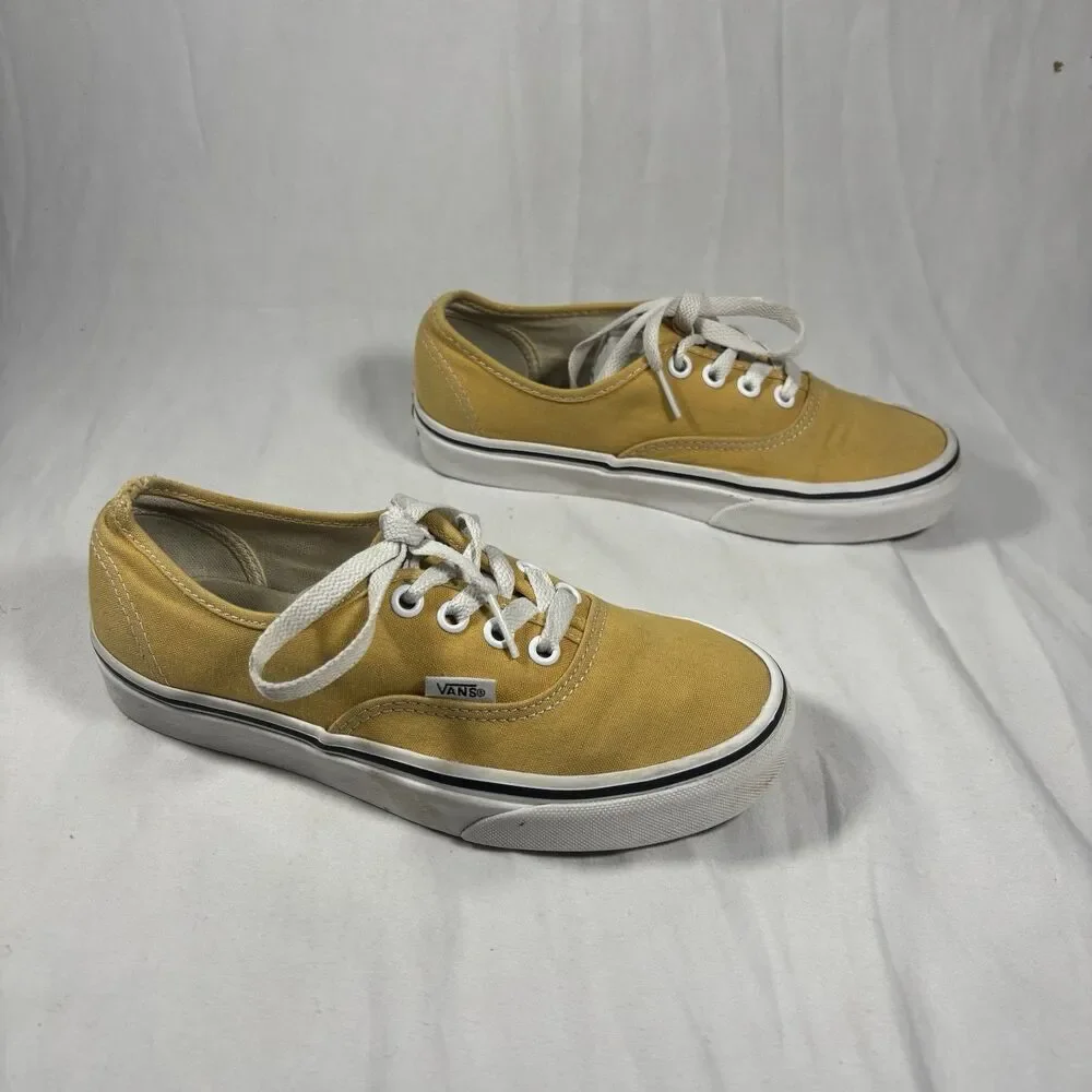 Vans Yellow Canvas Sneakers Women’s 5.5 / Men’s 4